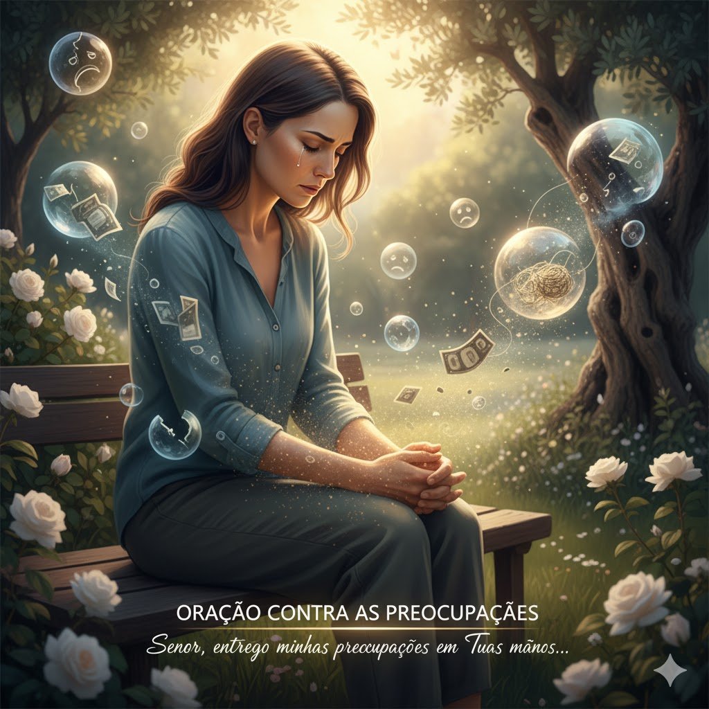 Oração contra as Preocupações