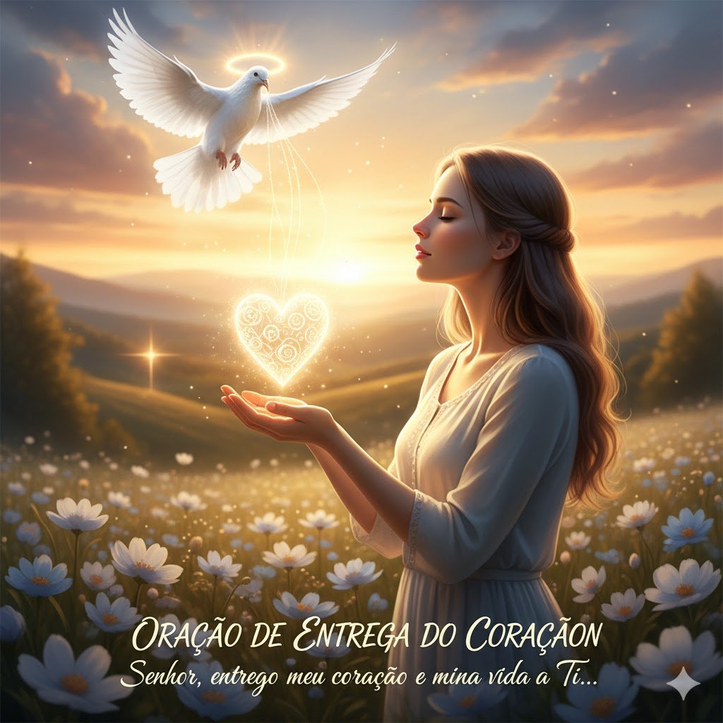 Oração de Entrega do Coração