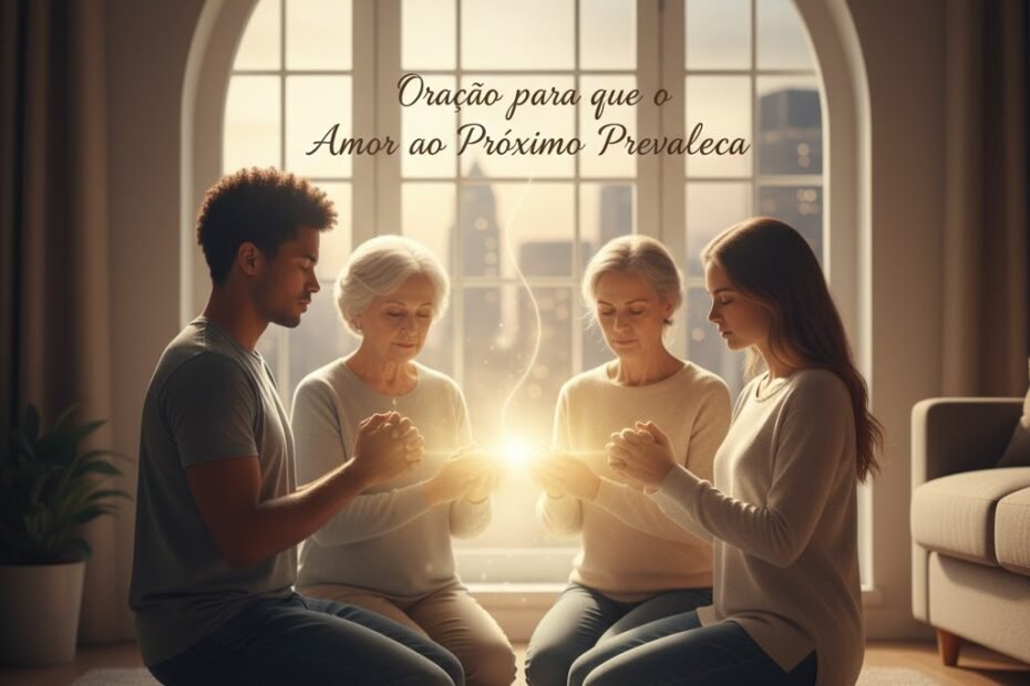 Oração para que o Amor ao Próximo Prevaleça