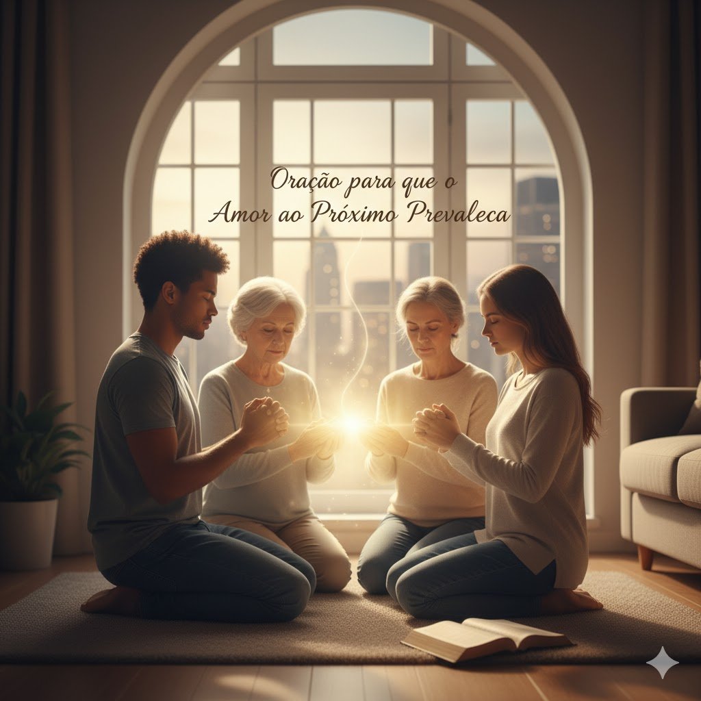 Oração para que o Amor ao Próximo Prevaleça