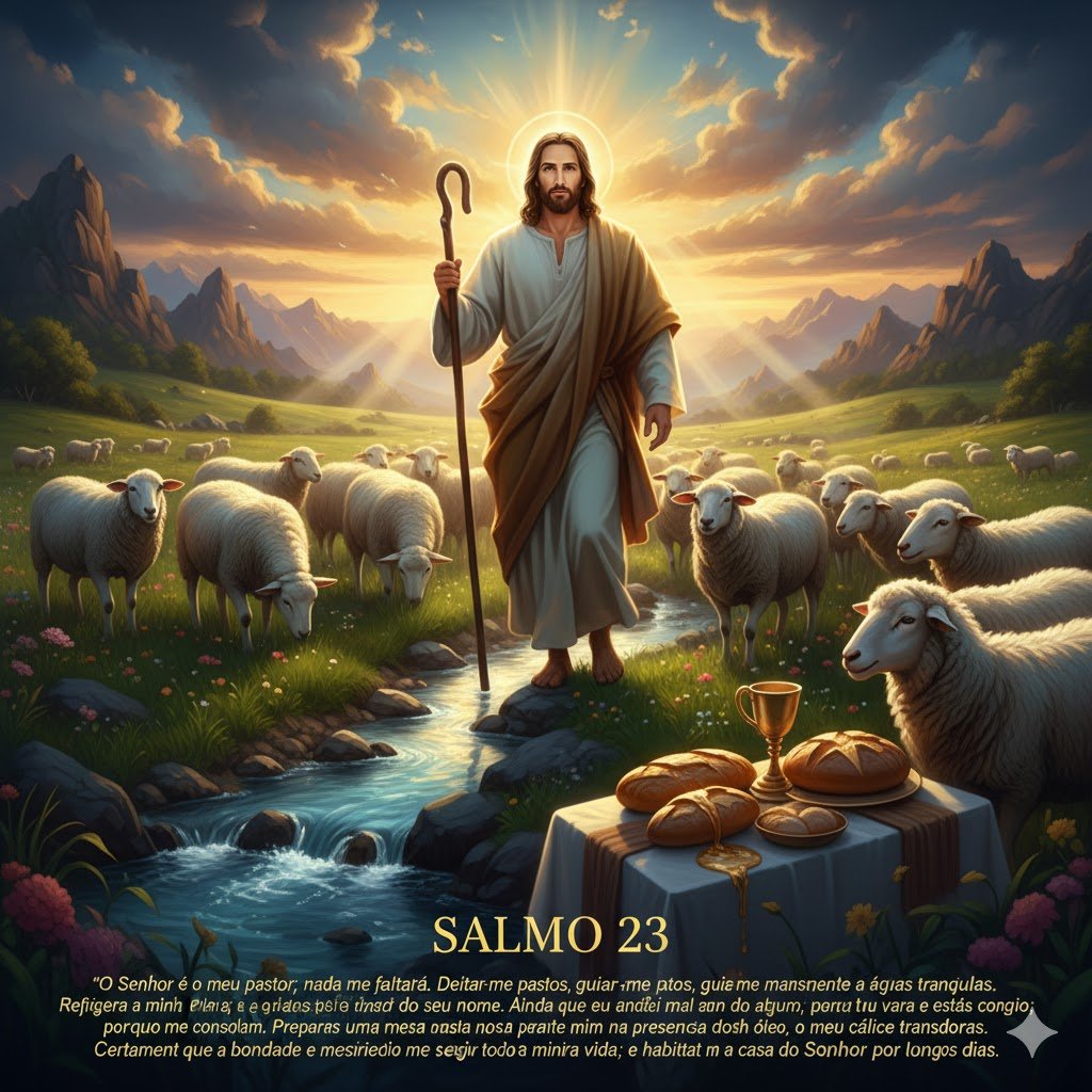 Salmo 23 (O Senhor é meu Pastor)